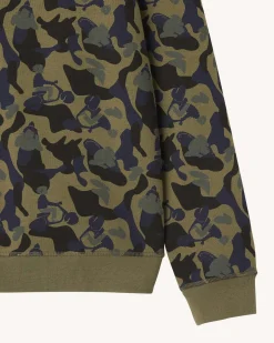 Kleding-JOTT Sweat Homme Print Militaire Braga 277 Print Militaire