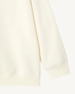 Kleding-JOTT Sweat Molleton A Capuche Femme En Coton Biologique Ecru Monteria 895 Off-White