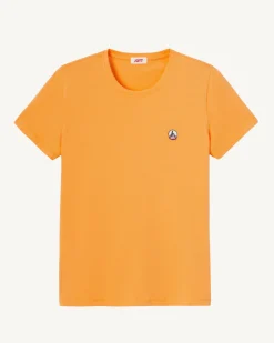 Kleding-JOTT T-Shirt A Col Rond Femme En Coton Biologique Abricot Rosas 728 Apricot