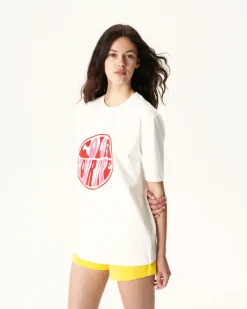 Kleding-JOTT T-Shirt Femme En Coton Biologique Blanc Adela 901 Blanc