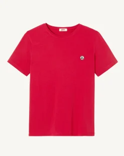 Kleding-JOTT T-Shirt Homme En Coton Biologique Rouge Pietro 300 Red