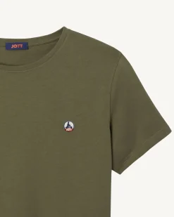 Kleding-JOTT T-Shirt Homme En Coton Biologique Army Pietro 255 Army