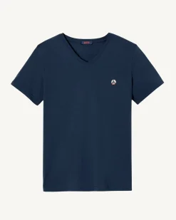 Kleding-JOTT T-Shirt Homme En Coton Biologique Marine Benito 104 Navy