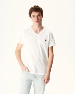 Kleding-JOTT T-Shirt Homme En Coton Biologique Blanc Benito 901 Blanc