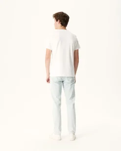 Kleding-JOTT T-Shirt Homme En Coton Biologique Blanc Benito 901 Blanc