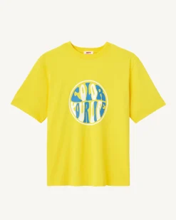 Kleding-JOTT T-Shirt Homme En Coton Biologique Citron Leo 631 Lemon
