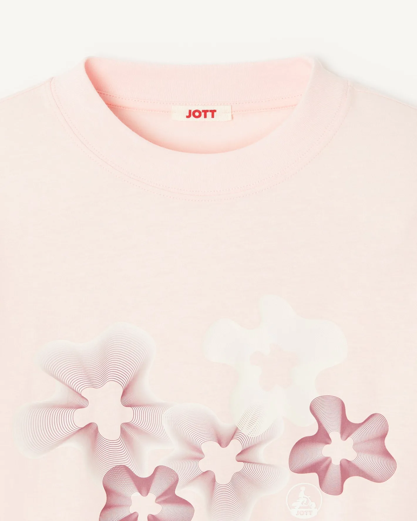Kleding-JOTT T-Shirt Rose Clair Enfant Boa 463 Soft Pink