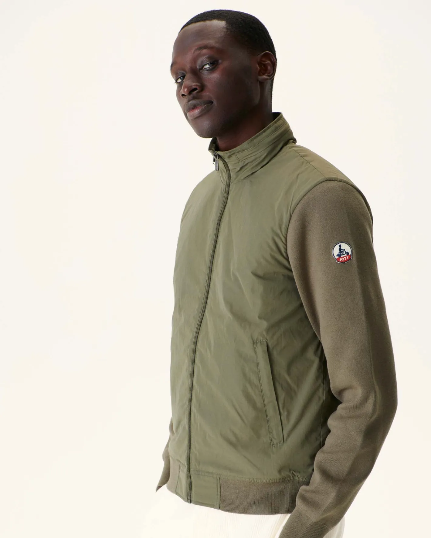 Donzen Jassen & Jacks-JOTT Veste A Capuche Bi-Matiere Army Bardenas 255 Army