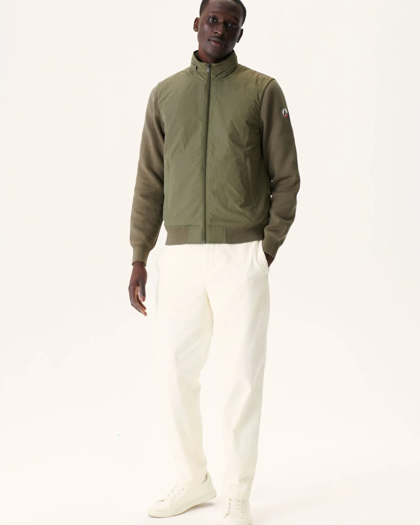 Donzen Jassen & Jacks-JOTT Veste A Capuche Bi-Matiere Army Bardenas 255 Army