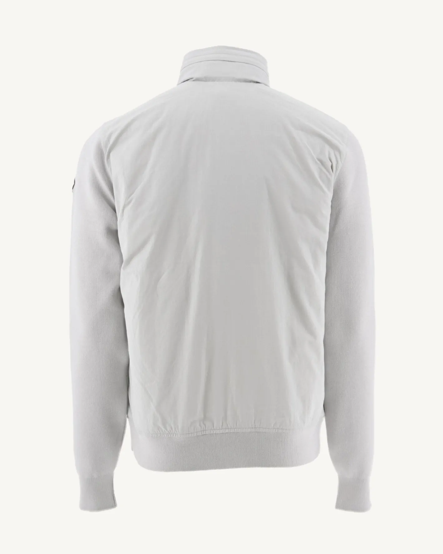 Donzen Jassen & Jacks-JOTT Veste A Capuche Bi-Matiere Gris Clair Bardenas 532 Soft Grey