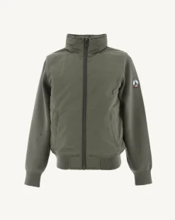 Donzen Jassen-JOTT Veste Legere A Capuche Army Enfant Real 255 Army