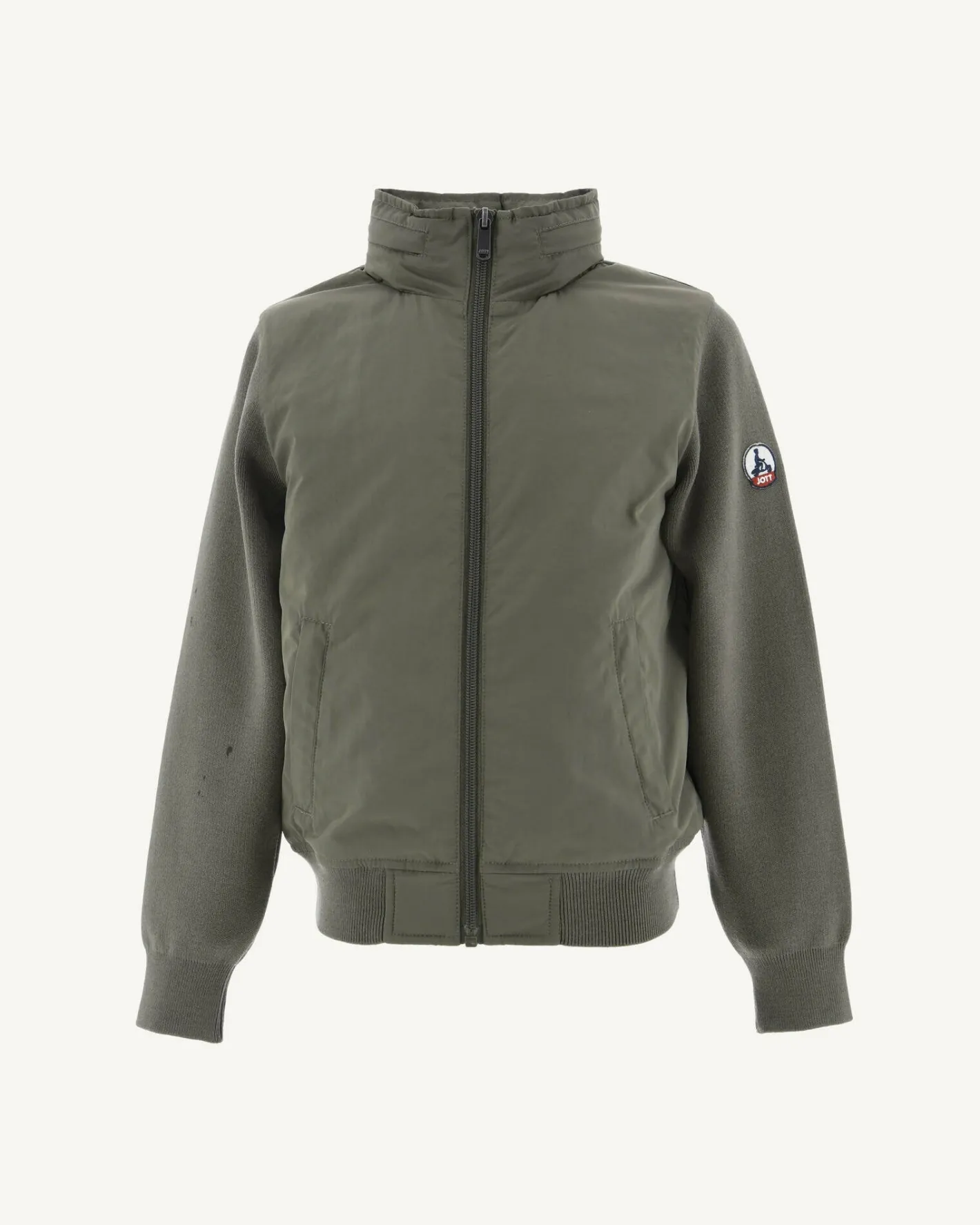 Donzen Jassen-JOTT Veste Legere A Capuche Army Enfant Real 255 Army