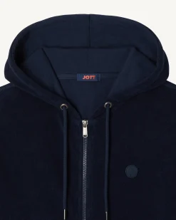 Kleding-JOTT Veste Zipee Eponge Marine Corail 104 Navy
