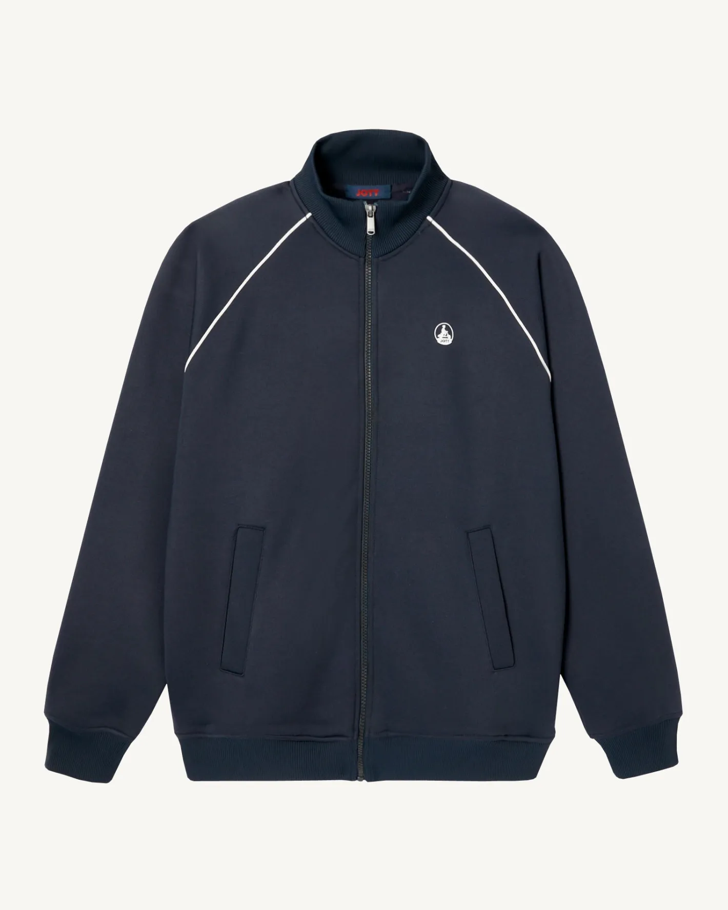 Kleding-JOTT Veste Zipee Homme En Coton Biologique Marine Craig 104 Navy