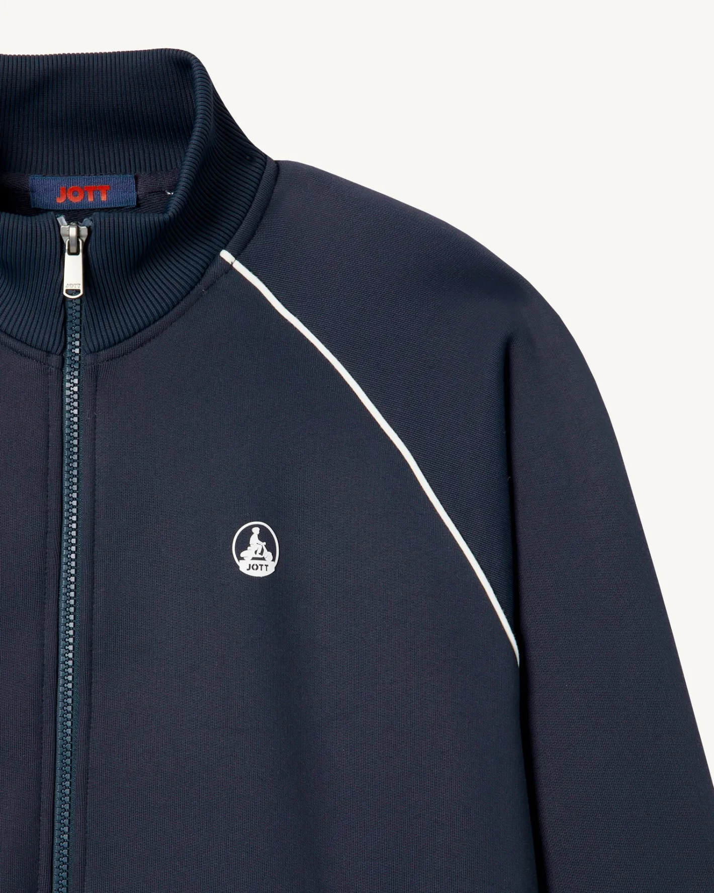Kleding-JOTT Veste Zipee Homme En Coton Biologique Marine Craig 104 Navy
