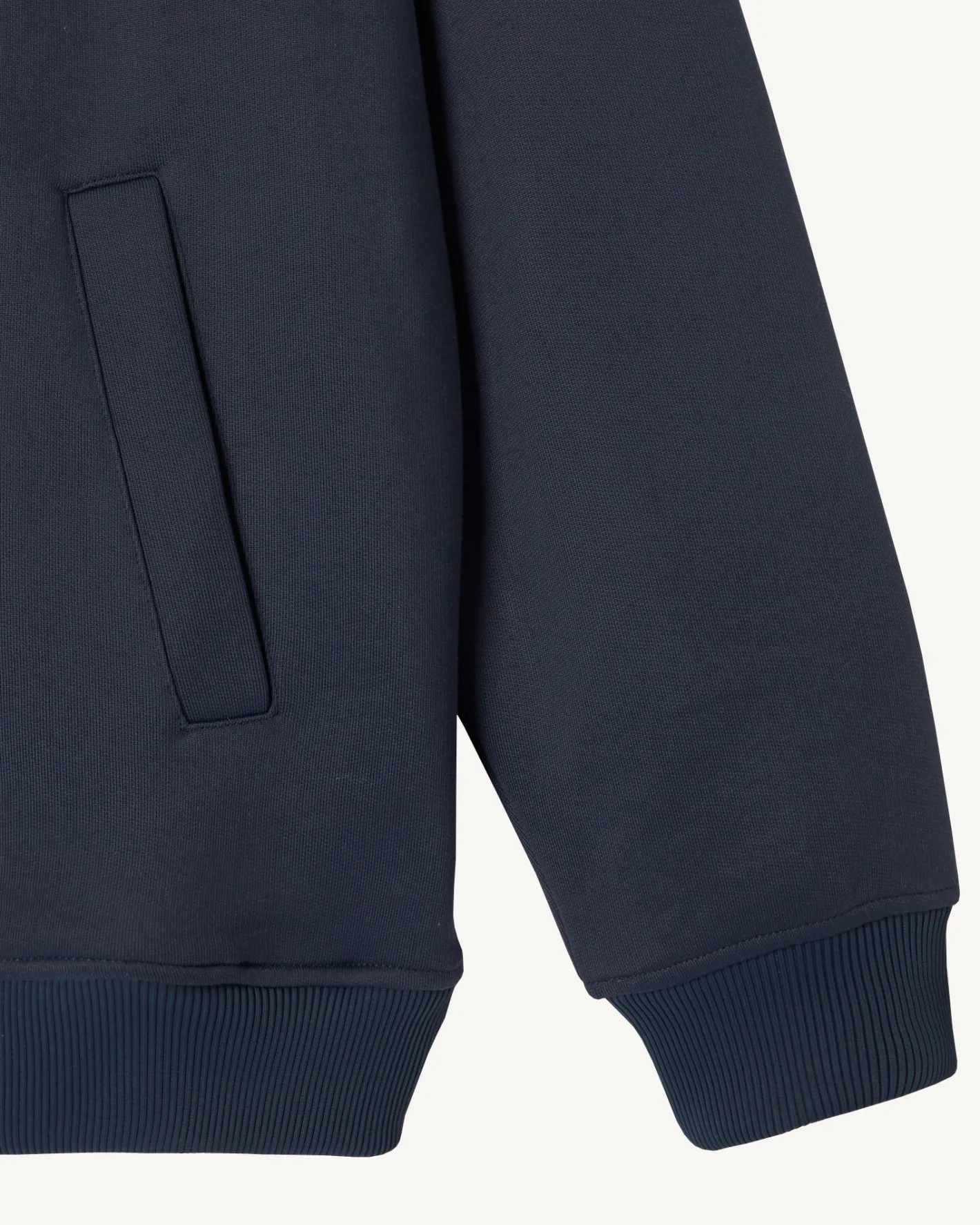 Kleding-JOTT Veste Zipee Homme En Coton Biologique Marine Craig 104 Navy