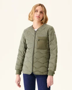 Donzen Jassen & Jacks-JOTT Veste Zippee Col V Army Alexia 255 Army