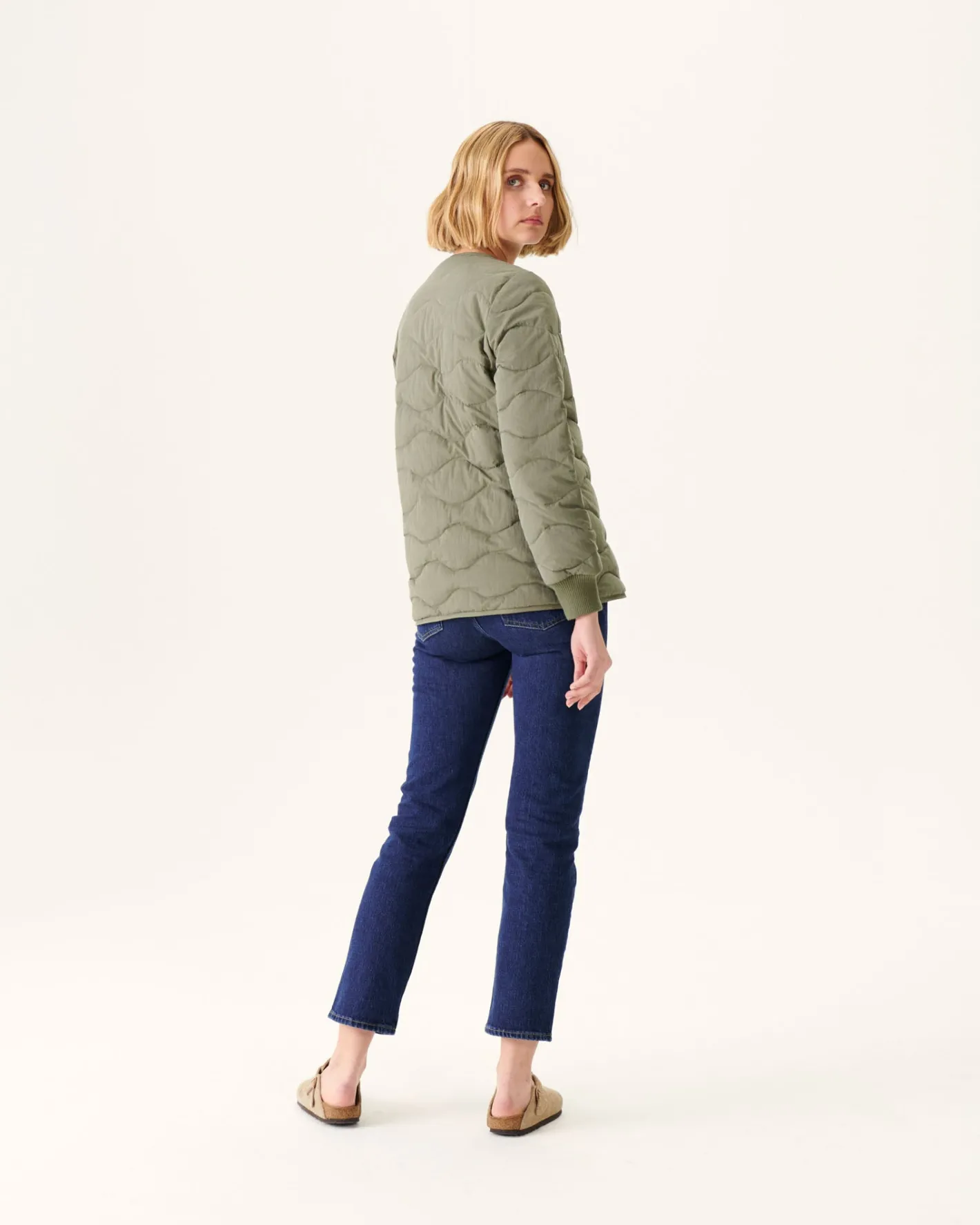 Donzen Jassen & Jacks-JOTT Veste Zippee Col V Army Alexia 255 Army