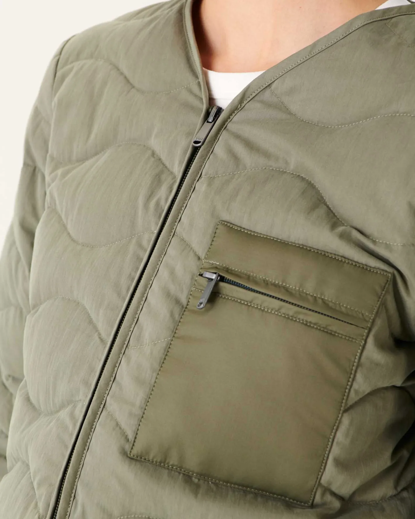 Donzen Jassen & Jacks-JOTT Veste Zippee Col V Army Alexia 255 Army