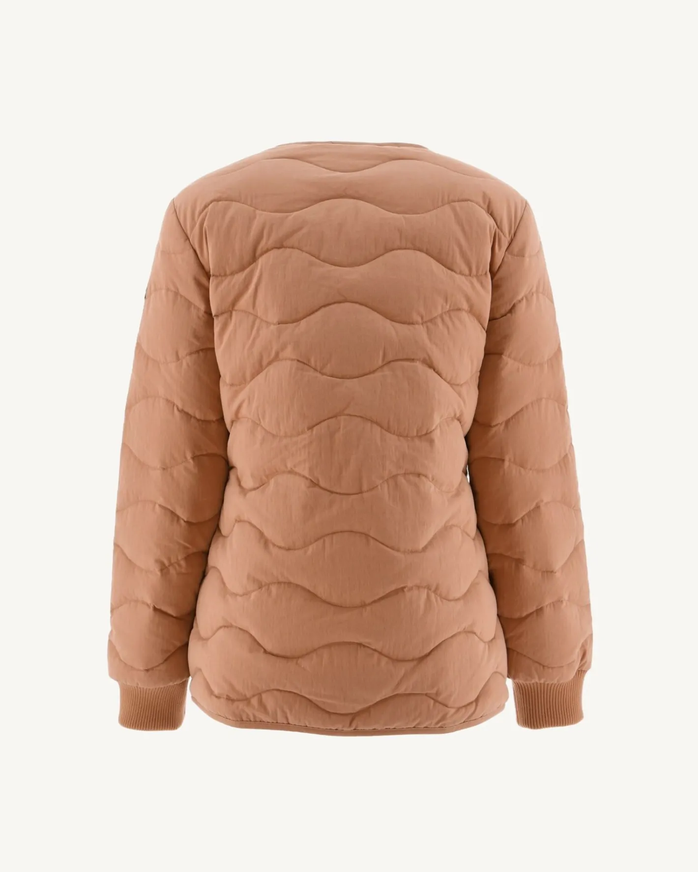 Donzen Jassen & Jacks-JOTT Veste Zippee Col V Camel Alexia 839 Camel