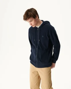 Kleding-JOTT Veste Zippee Eponge A Capuche Marine Nazare 104 Navy