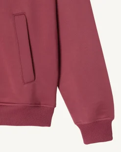Kleding-JOTT Veste Zippee Femme En Coton Biologique Bordeaux Rocha 330 Burgundy